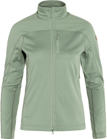 Куртка женская Fjallraven Abisko Lite Misty Green - Фото 1 большая