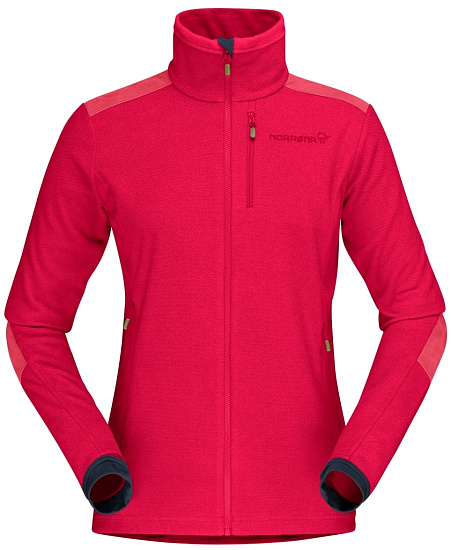 Куртка женская Norrona Svalbard Warm1 Jester Red - Фото 1 большая