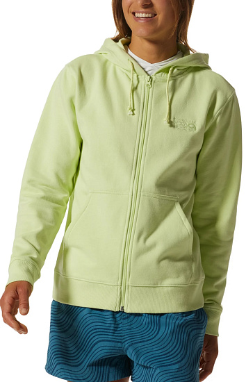 Куртка женская Mountain Hardwear Logo FZ Electrolyte - Фото 1 большая