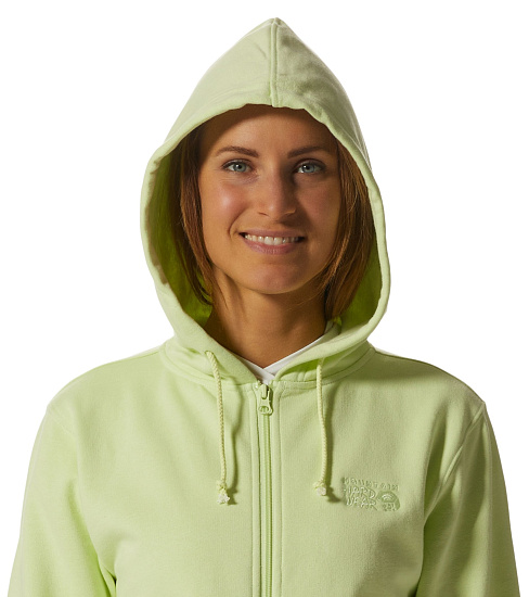 Куртка женская Mountain Hardwear Logo FZ Electrolyte - Фото 4 большая