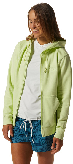 Куртка женская Mountain Hardwear Logo FZ Electrolyte - Фото 5 большая