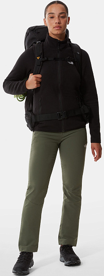 Куртка женская The North Face 100 Glacier Fz Black - Фото 4 большая