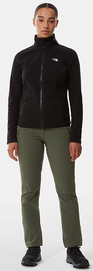 Куртка женская The North Face 100 Glacier Fz Black - Фото 7 большая