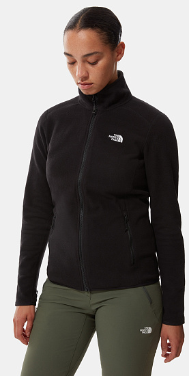 Куртка женская The North Face 100 Glacier Fz Black - Фото 8 большая