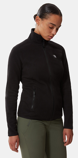 Куртка женская The North Face 100 Glacier Fz Black - Фото 9 большая