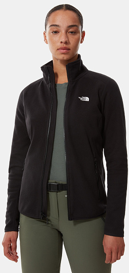 Куртка женская The North Face 100 Glacier Fz Black - Фото 10 большая