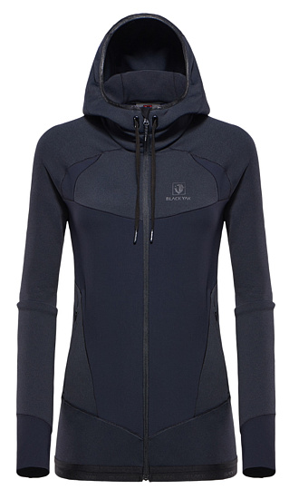 Куртка женская Black Yak Betizu Hoody Black Beauty - Фото 1 большая