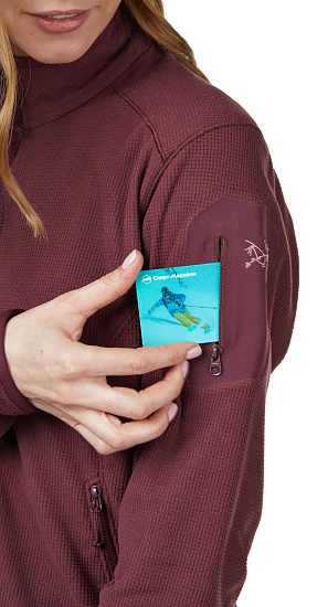 Куртка женская Arcteryx Delta Lt Rhapsody - Фото 6 большая