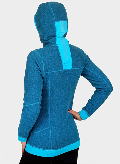 Куртка женская Dynafit Mera 2 Polartec Hoody Blue Malta - Фото 4 большая