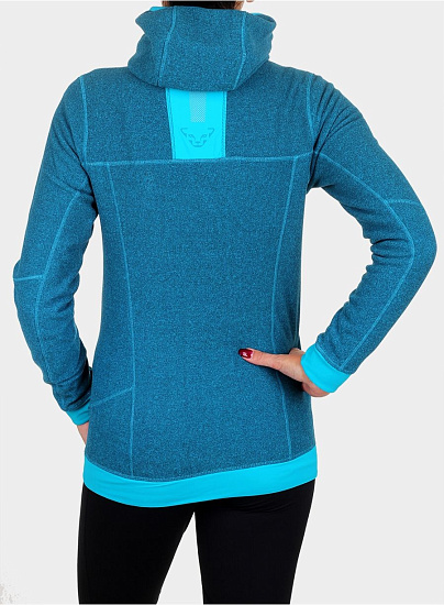 Куртка женская Dynafit Mera 2 Polartec Hoody Blue Malta - Фото 6 большая