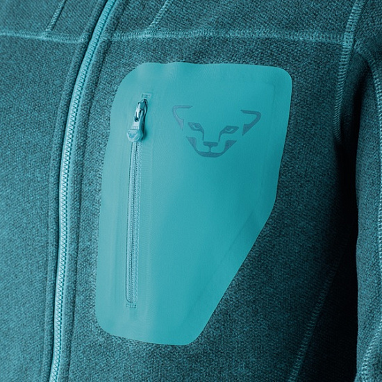 Куртка женская Dynafit Mera 2 Polartec Hoody Blue Malta - Фото 11 большая