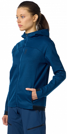 Куртка женская Colmar Motivation Hoody Modern Blue - Фото 3 большая