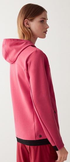 Куртка женская Colmar Motivation Hoody Wild Strawberry - Фото 4 большая