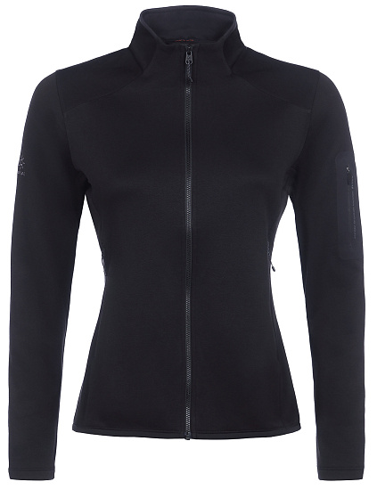 Куртка женская Kailas Stand Colar Fleece Black - Фото 1 большая