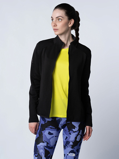 Куртка женская Kailas Stand Colar Fleece Black - Фото 6 большая