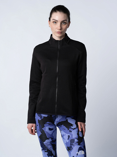 Куртка женская Kailas Stand Colar Fleece Black - Фото 7 большая