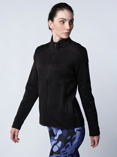 Куртка женская Kailas Stand Colar Fleece Black - Фото 9 большая