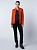 Куртка женская Kailas Stand Colar Fleece Oxidized Orange - Фото 3 малая