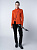 Куртка женская Kailas Stand Colar Fleece Oxidized Orange - Фото 6 малая