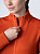 Куртка женская Kailas Stand Colar Fleece Oxidized Orange - Фото 12 малая