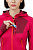 Куртка женская Bergans Cecilie Wool w/Hood Bougainvillea/Dk Cherry/Strawberry - Фото 5 малая