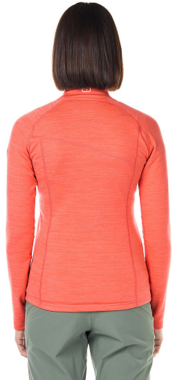 Куртка женская Ortovox Fleece Light Coral Blend - Фото 4 большая