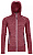 Куртка женская Ortovox Fleece Light Melange Hoody Dark Wine Blend - Фото 1 малая