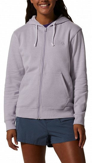Куртка женская Mountain Hardwear Logo FZ Purple Dawn - Фото 1 большая