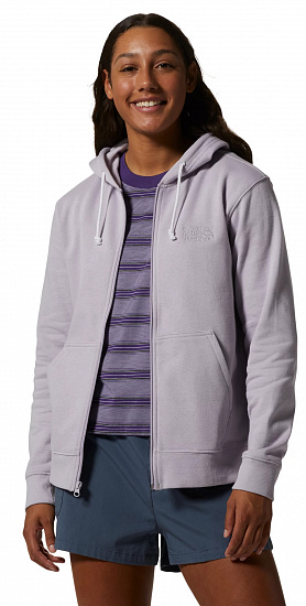 Куртка женская Mountain Hardwear Logo FZ Purple Dawn - Фото 5 большая