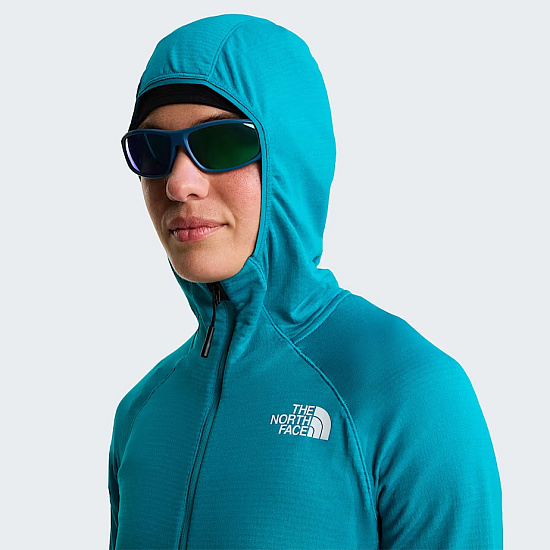 Куртка женская The North Face Bolt Polartec Hoodie Deep Teal - Фото 6 большая