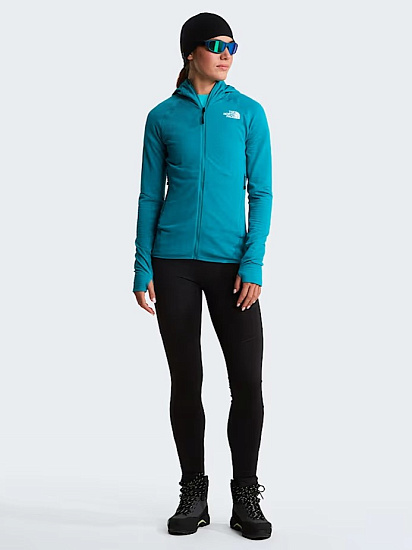 Куртка женская The North Face Bolt Polartec Hoodie Deep Teal - Фото 10 большая