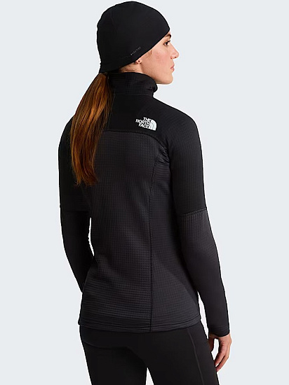 Куртка женская The North Face Polartec Powergrid Stormgap Asphalt Grey/Tnf Black - Фото 5 большая