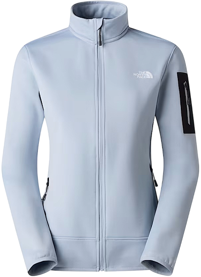 Куртка женская The North Face Mistyescape Fleece Frost Grey/Tnf Black - Фото 1 большая