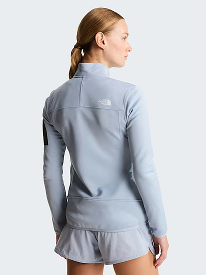 Куртка женская The North Face Mistyescape Fleece Frost Grey/Tnf Black - Фото 5 большая