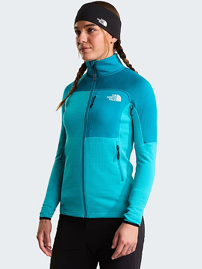 Куртка женская The North Face Polartec Powergrid Stormgap Galactic Blue/Deep Teal - Фото 4 большая