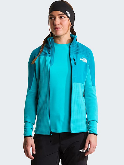 Куртка женская The North Face Polartec Powergrid Stormgap Galactic Blue/Deep Teal - Фото 5 большая