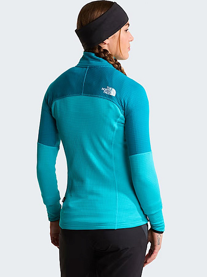 Куртка женская The North Face Polartec Powergrid Stormgap Galactic Blue/Deep Teal - Фото 6 большая
