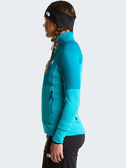 Куртка женская The North Face Polartec Powergrid Stormgap Galactic Blue/Deep Teal - Фото 7 большая