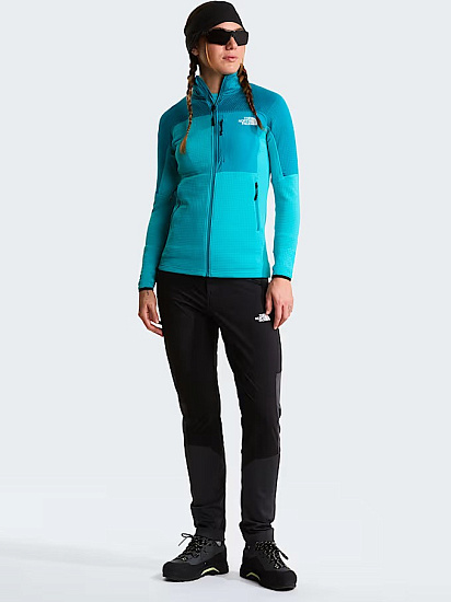 Куртка женская The North Face Polartec Powergrid Stormgap Galactic Blue/Deep Teal - Фото 9 большая