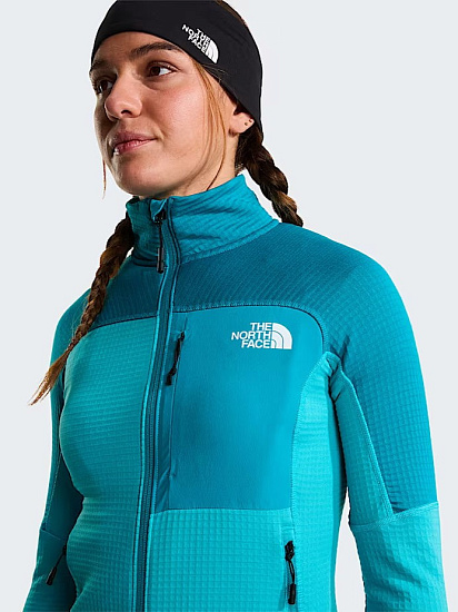 Куртка женская The North Face Polartec Powergrid Stormgap Galactic Blue/Deep Teal - Фото 10 большая