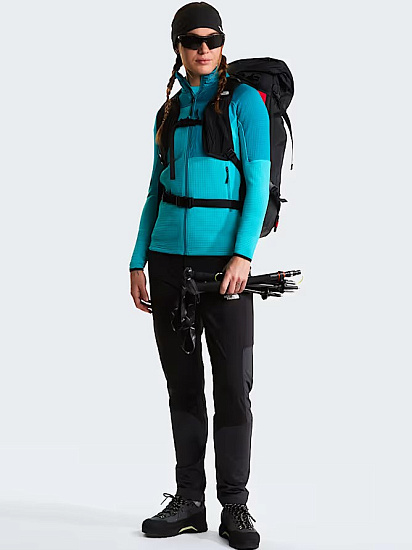 Куртка женская The North Face Polartec Powergrid Stormgap Galactic Blue/Deep Teal - Фото 15 большая
