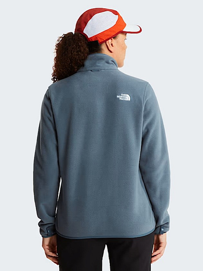 Куртка женская The North Face Glacier Fleece Granite Grey - Фото 5 большая