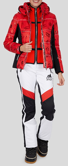 Куртка женская SportAlm Bua Racing Red - Фото 5 большая