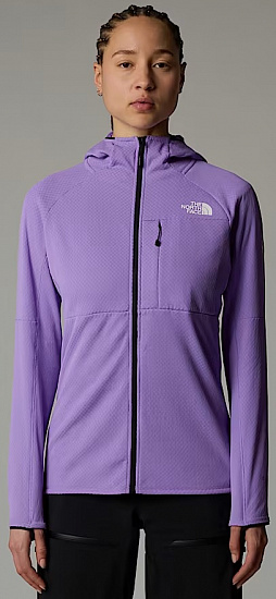 Куртка женская The North Face Summit Futurefleece FZ Hoodie Purple Granite - Фото 2 большая
