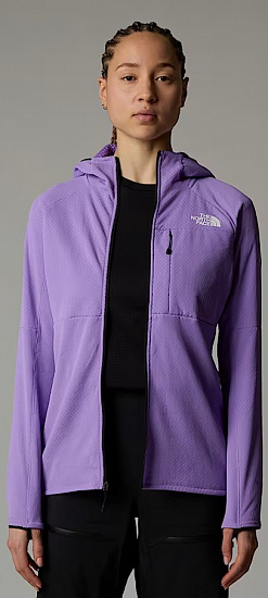 Куртка женская The North Face Summit Futurefleece FZ Hoodie Purple Granite - Фото 4 большая