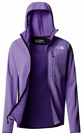 Куртка женская The North Face Summit Futurefleece FZ Hoodie Purple Granite - Фото 12 большая