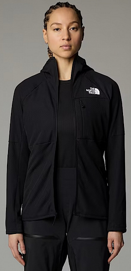 Куртка женская The North Face Summit Futurefleece FZ Hoodie Tnf Black/Npf - Фото 4 большая