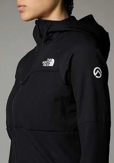 Куртка женская The North Face Summit Futurefleece FZ Hoodie Tnf Black/Npf - Фото 7 большая