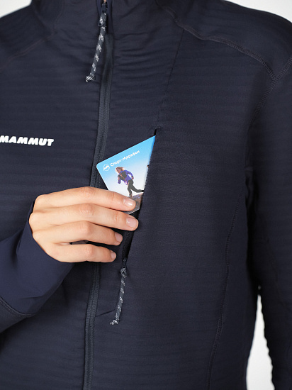 Куртка флисовая женская Mammut Taiss Light ML Marine - Фото 7 большая