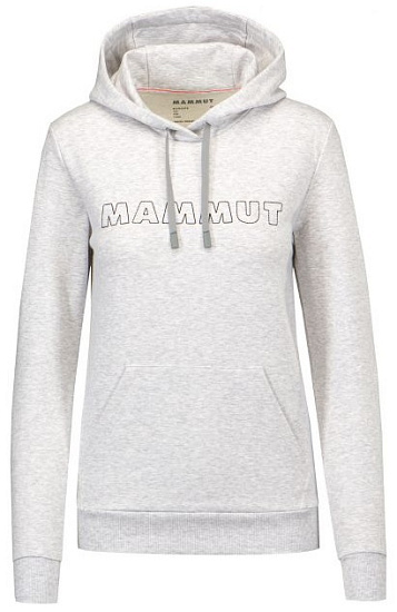 Толстовка женская Mammut Logo ML Hoody Highway Melange - Фото 1 большая